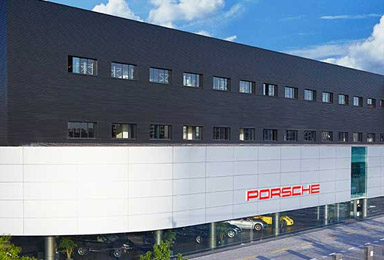 上海保時(shí)捷中心4S店消防改造安裝工程